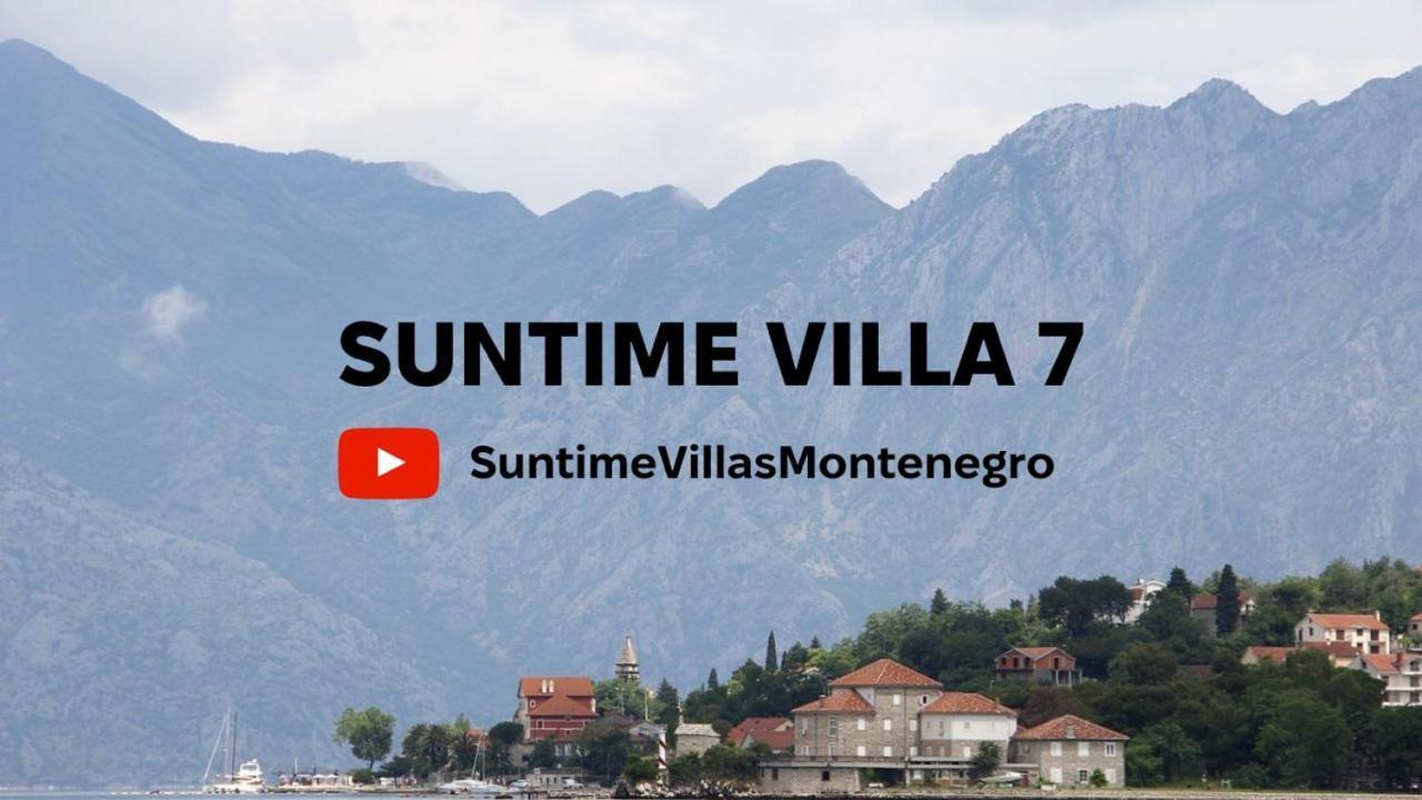Suntime Villa 7 Tivat Exterior foto